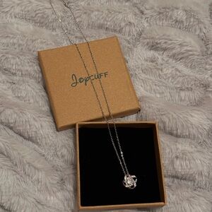 Silver Necklace with Pendant